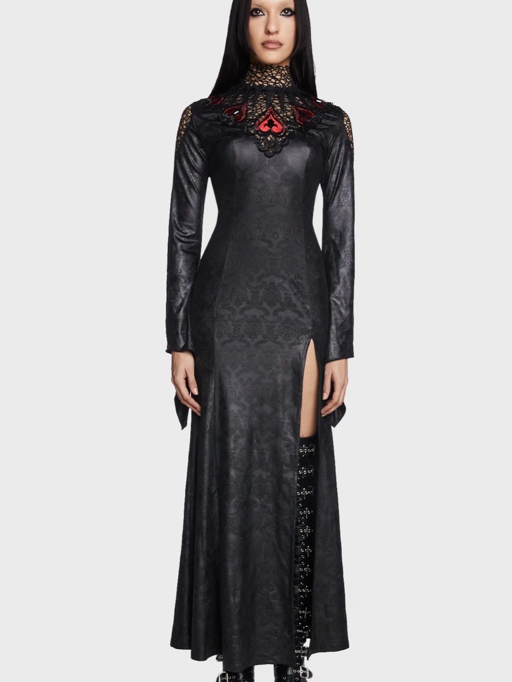 Night withered vine dress by punk rave. Size M/L.
